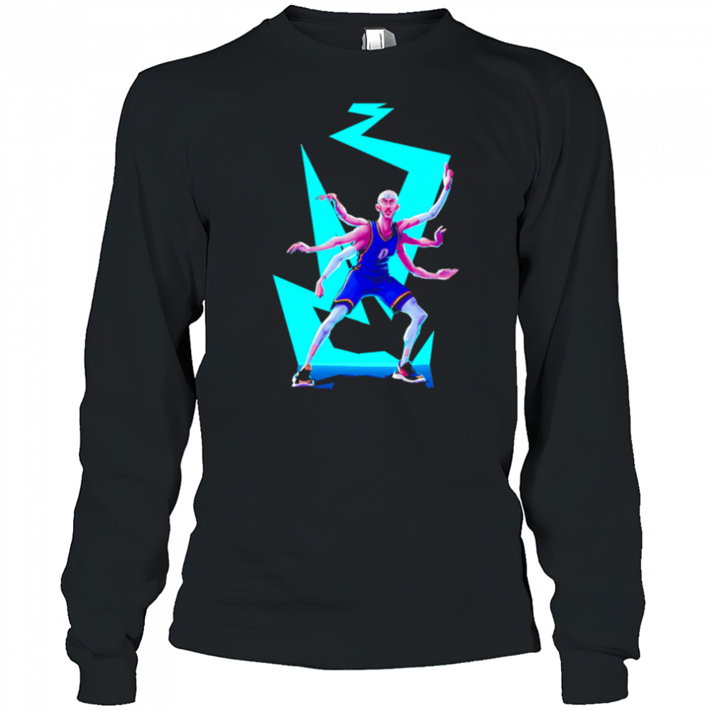Alex Caruso Oklahoma City Thunder Monstars Space Jam cartoon shirt Long Sleeved