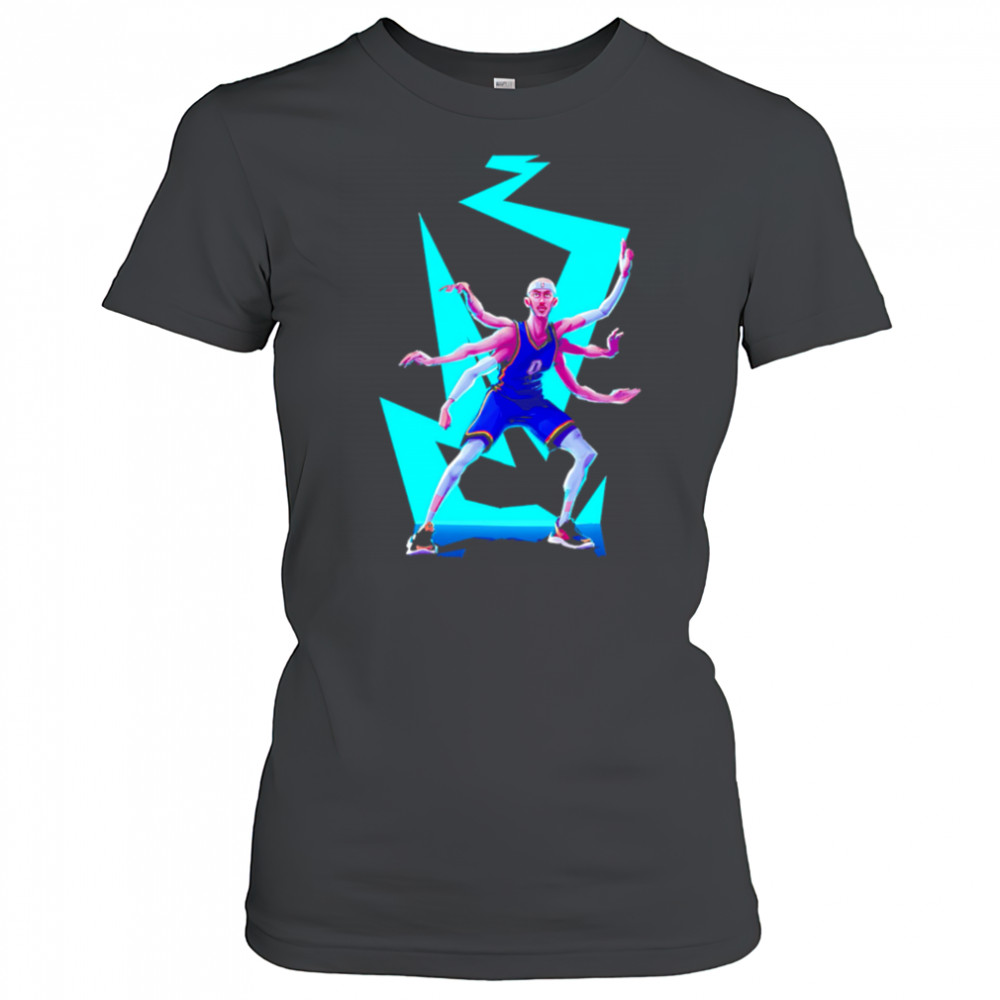 Alex Caruso Oklahoma City Thunder Monstars Space Jam cartoon shirt Women's T-shirt