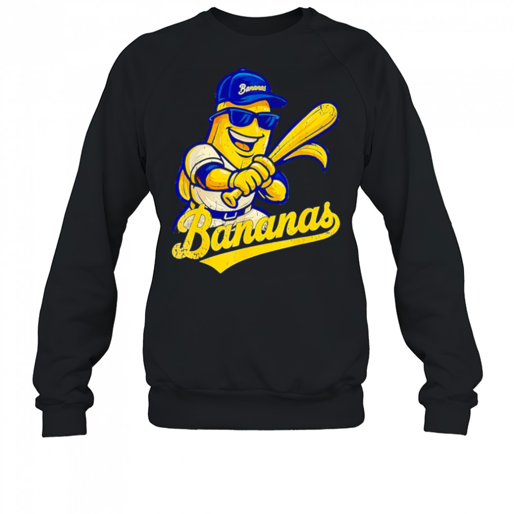Bananas Baseball Banana Baseball Logo shirt Sweatshirt