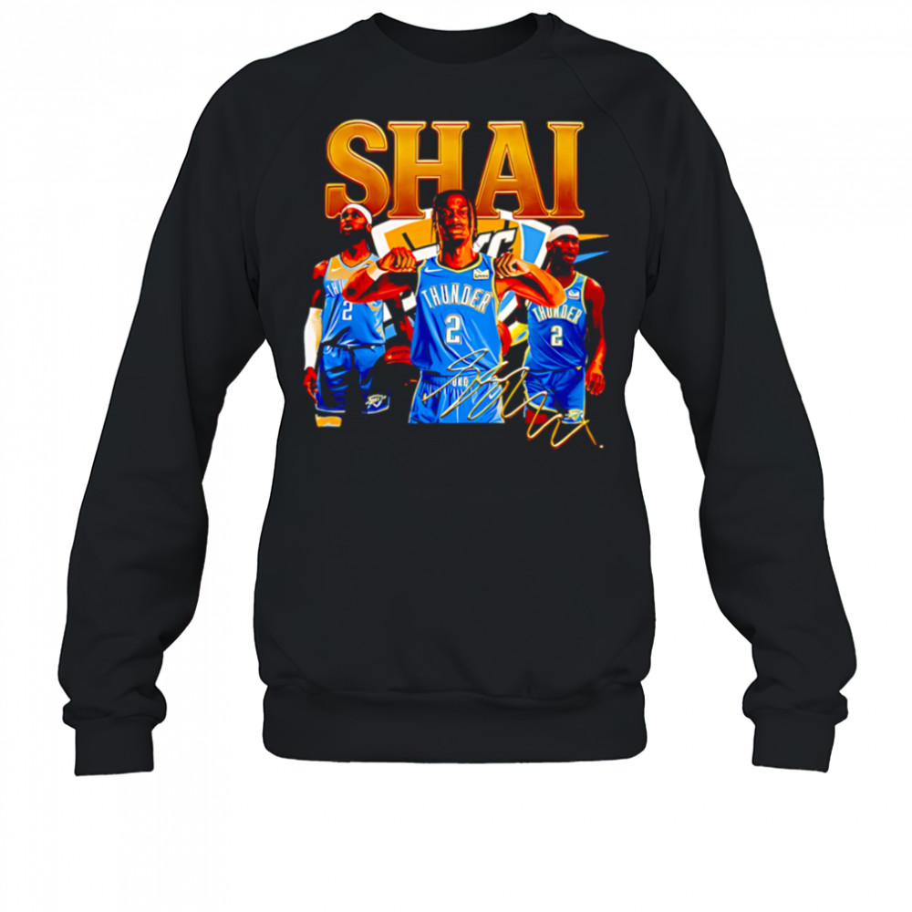 Basketball NBA Shai Bootleg signature shirt Sweatshirt