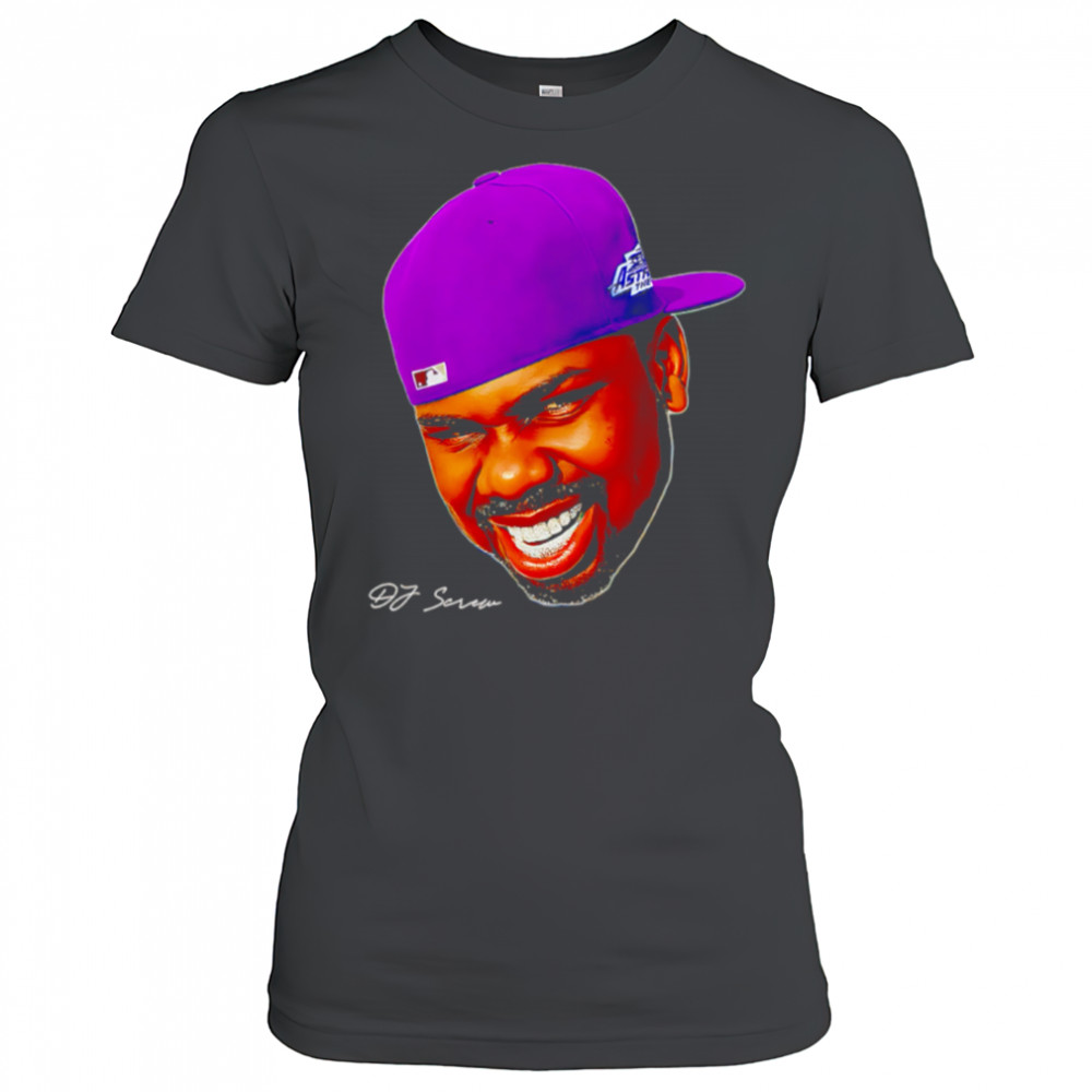 Big Head DJ Screw Hat Club Selena Houston Astros shirt Women's T-shirt