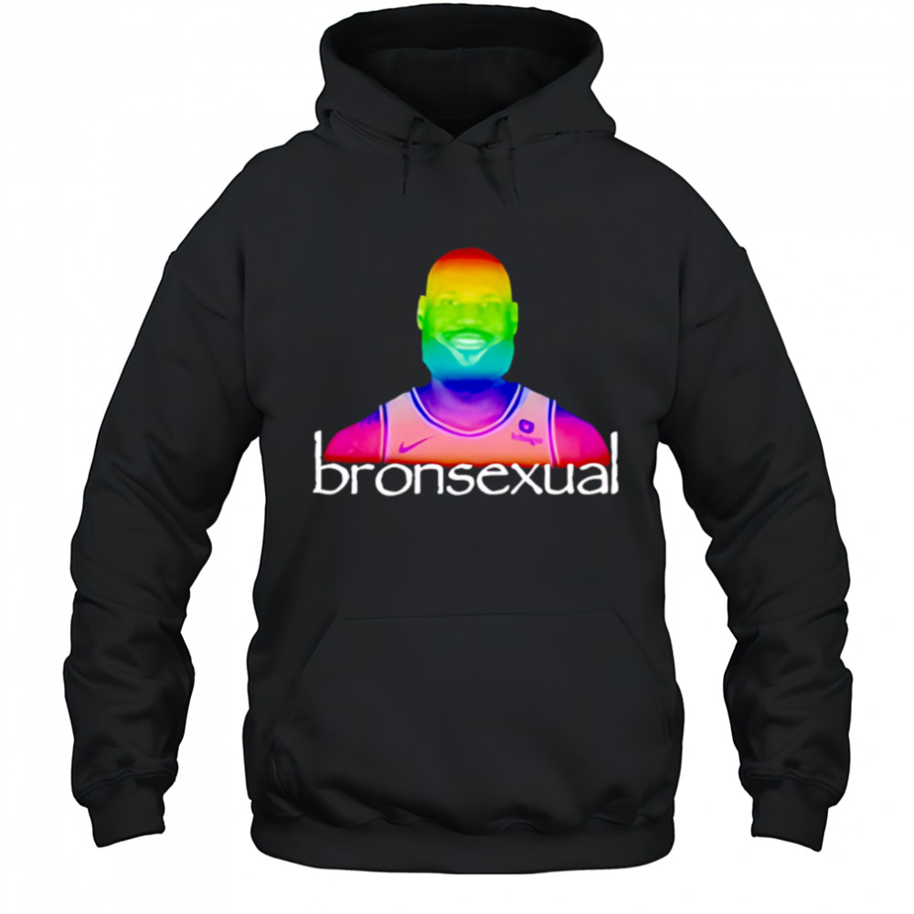 Bronsexual LeBron James meme pride shirt Hoodie