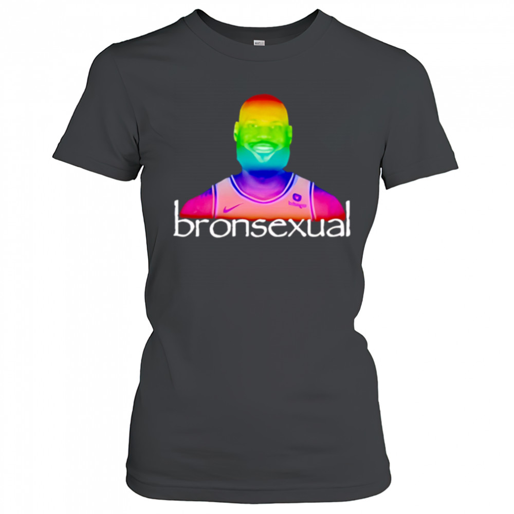 Bronsexual LeBron James meme pride shirt Women's T-shirt