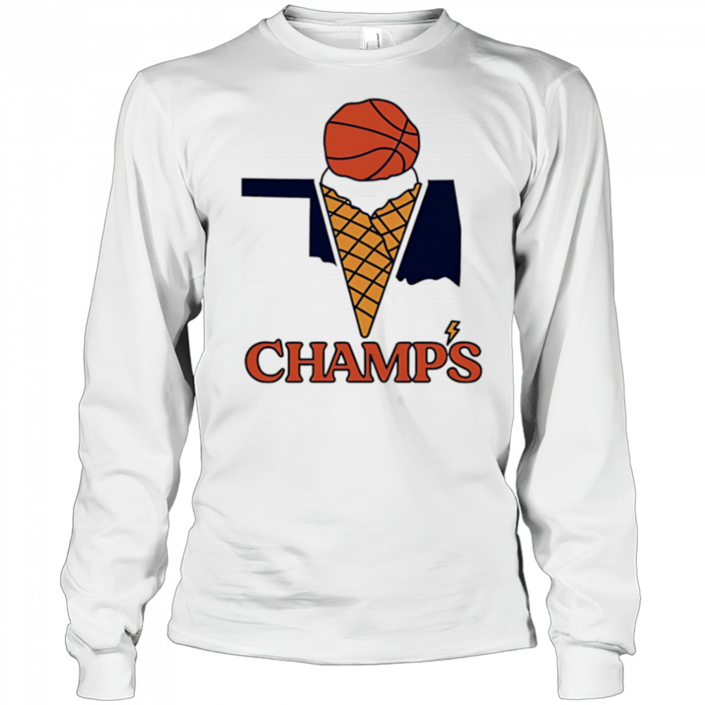 Cream Champ’s shirt Long Sleeved