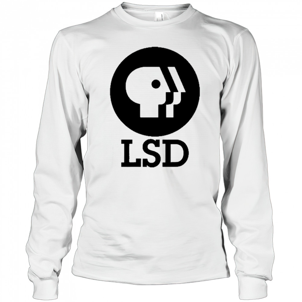 Dave Landau Wearing Lsd Feels So Good T-Shirt Long Sleeved