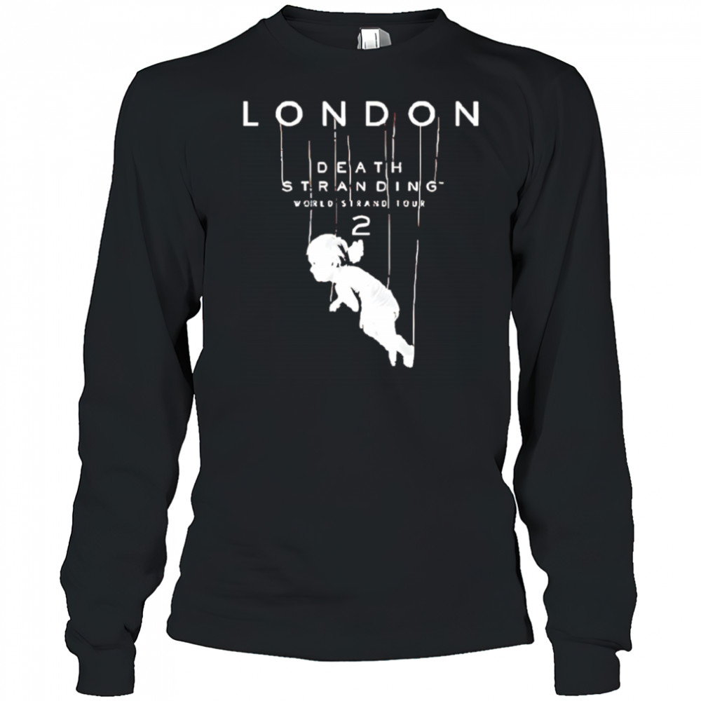 Death stranding 2 world strands tour london baby shirt Long Sleeved