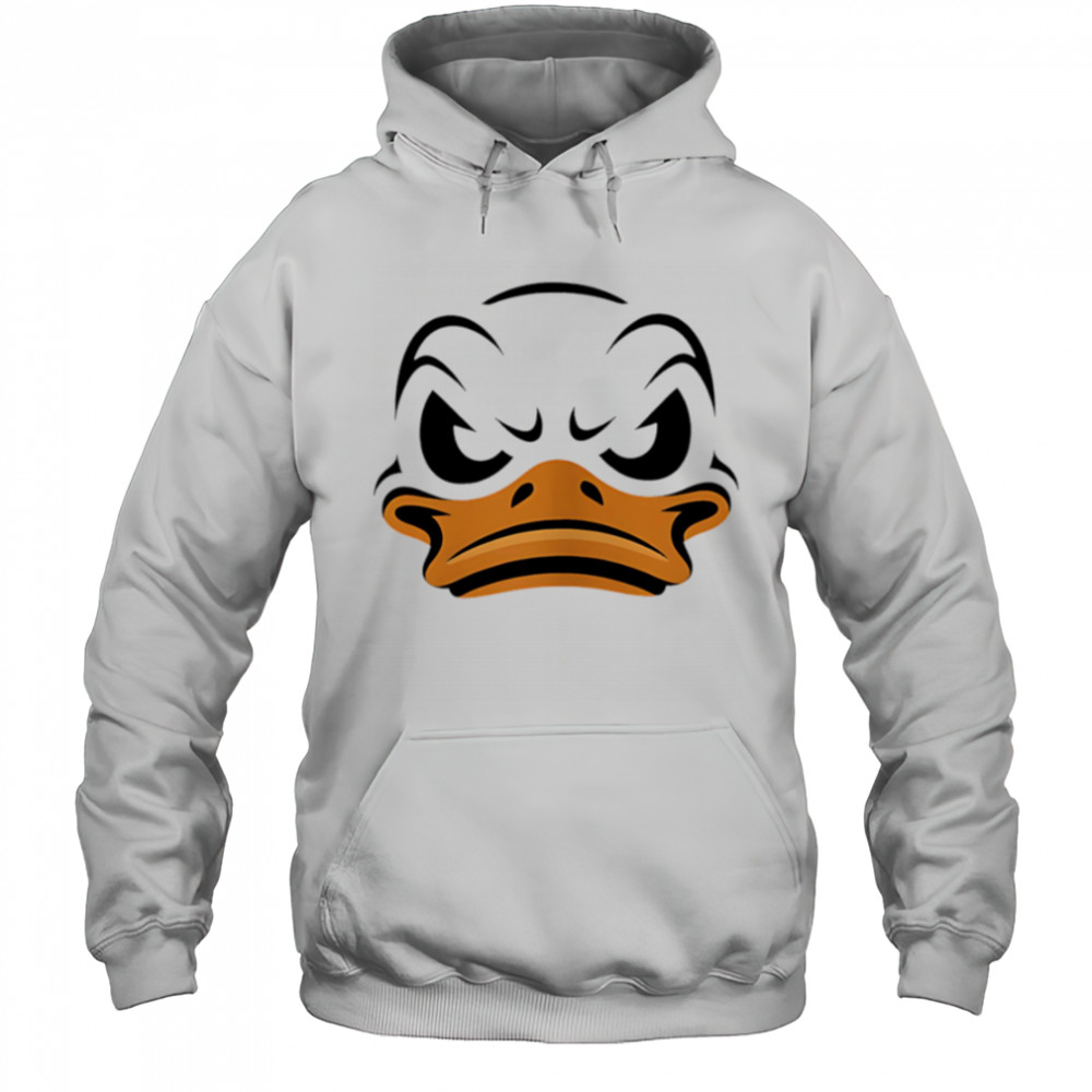 Fierce Duck Graphic Big Face shirt Hoodie