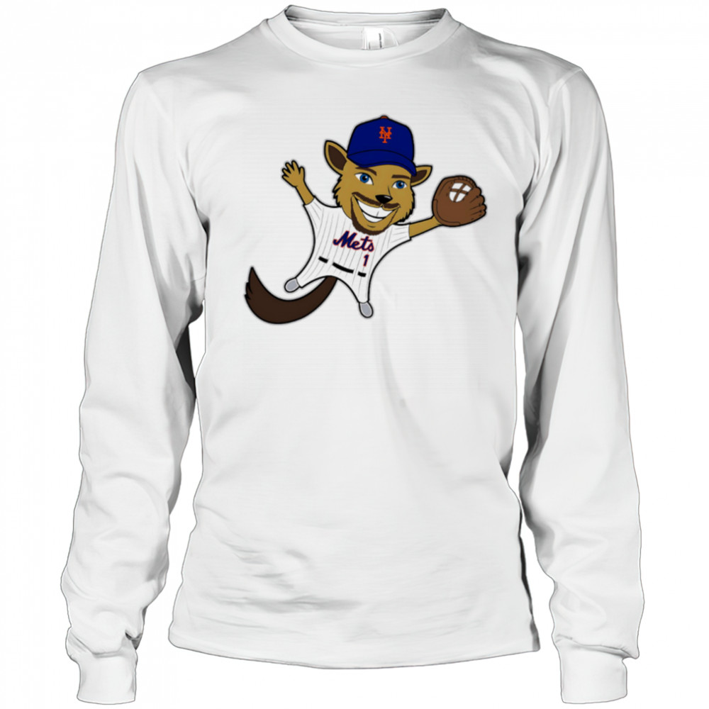 Flying Squirrel New York Mets cute shirt Long Sleeved