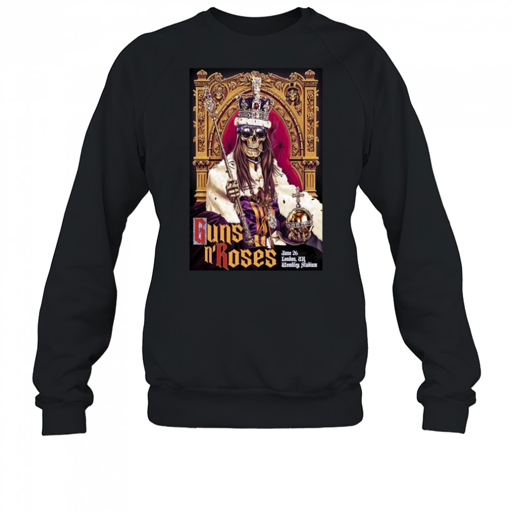 Guns N’ Roses On June 26 2025 Wembley Stadium Show T-Shirt Sweatshirt
