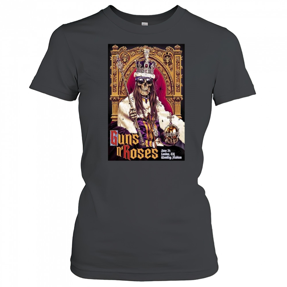 Guns N’ Roses On June 26 2025 Wembley Stadium Show T-Shirt Women's T-shirt