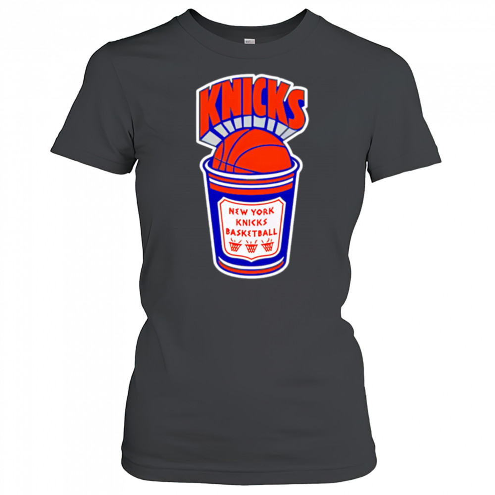 Knicks New York Knicks Hardwood Classics Coffee shirt Women's T-shirt