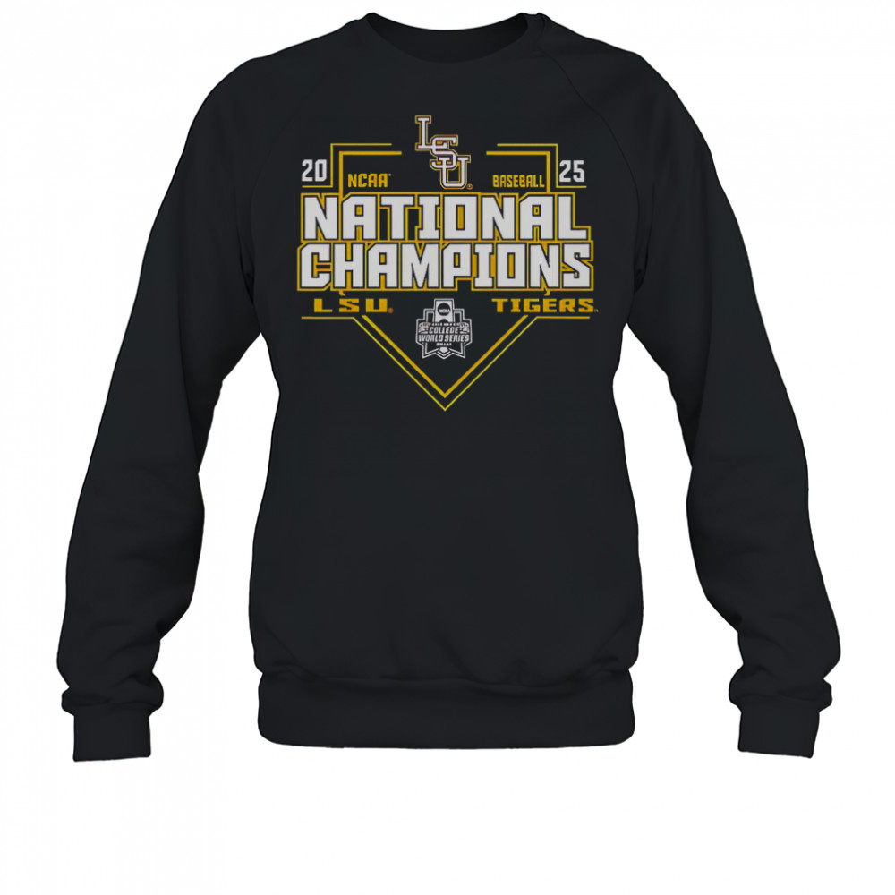LSU Tigers National Champions Baseball 2025 T-Shirt Sweatshirt