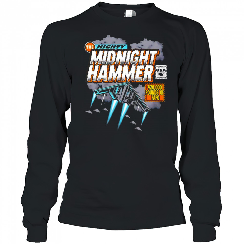 Mighty Midnight Hammer shirt Long Sleeved