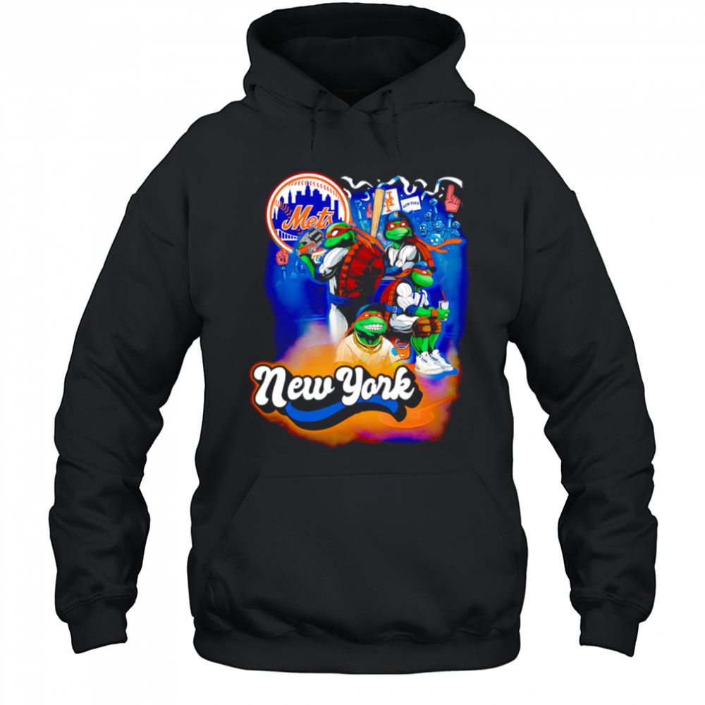New York Mets Ninja Turtle baseball shirt Hoodie