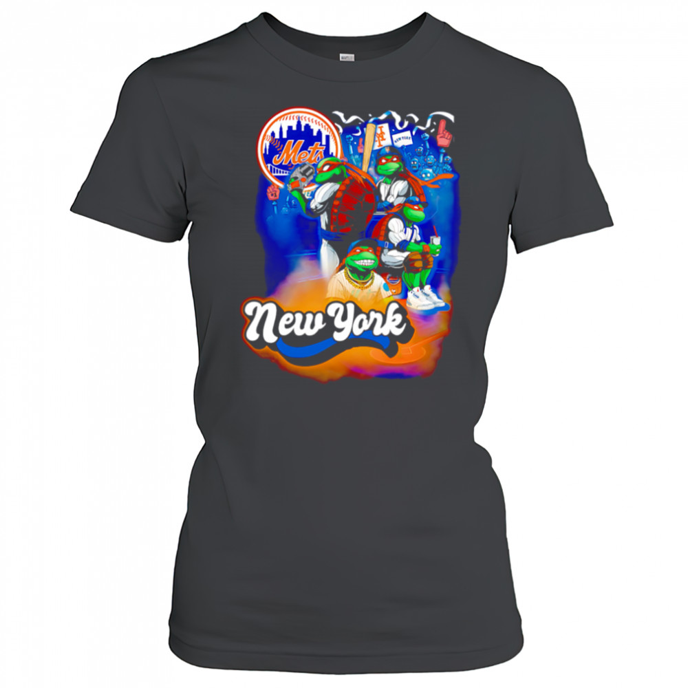 New York Mets Ninja Turtle baseball shirt Women's T-shirt