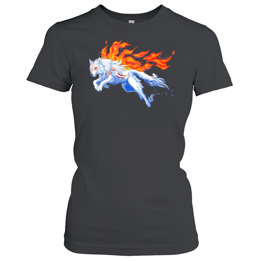 Okami Amaterasu games design shirt Women's T-shirt