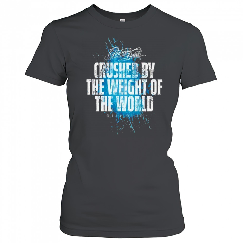 Parkway Drive Deep Blue Crushed T-Shirt Women's T-shirt