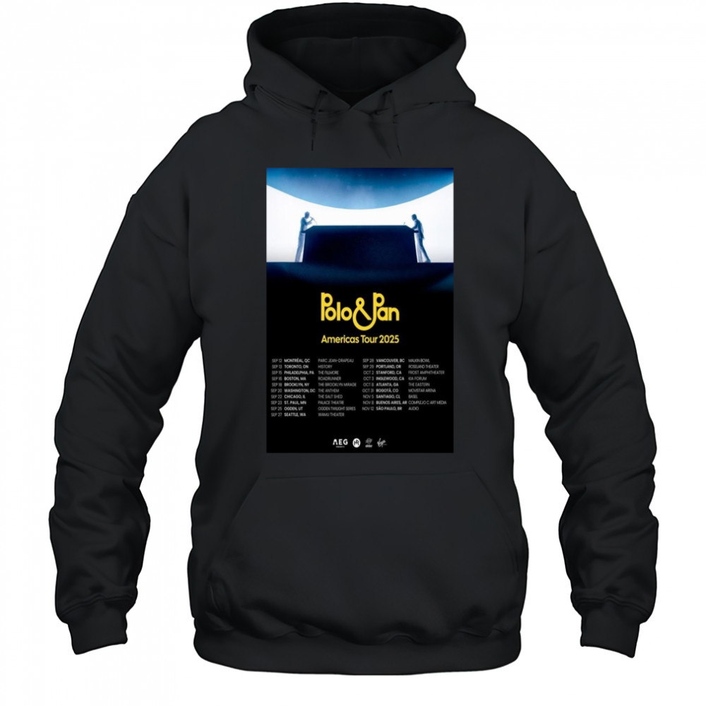 Polo & Pan Summer European Tour 2025 Poster T-Shirt Hoodie