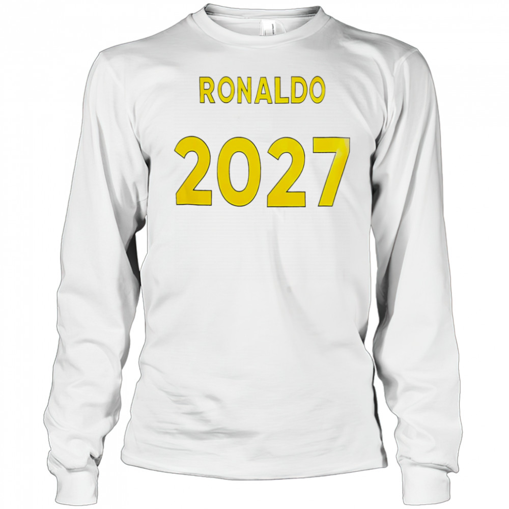 Ronaldo 2027 shirt Long Sleeved