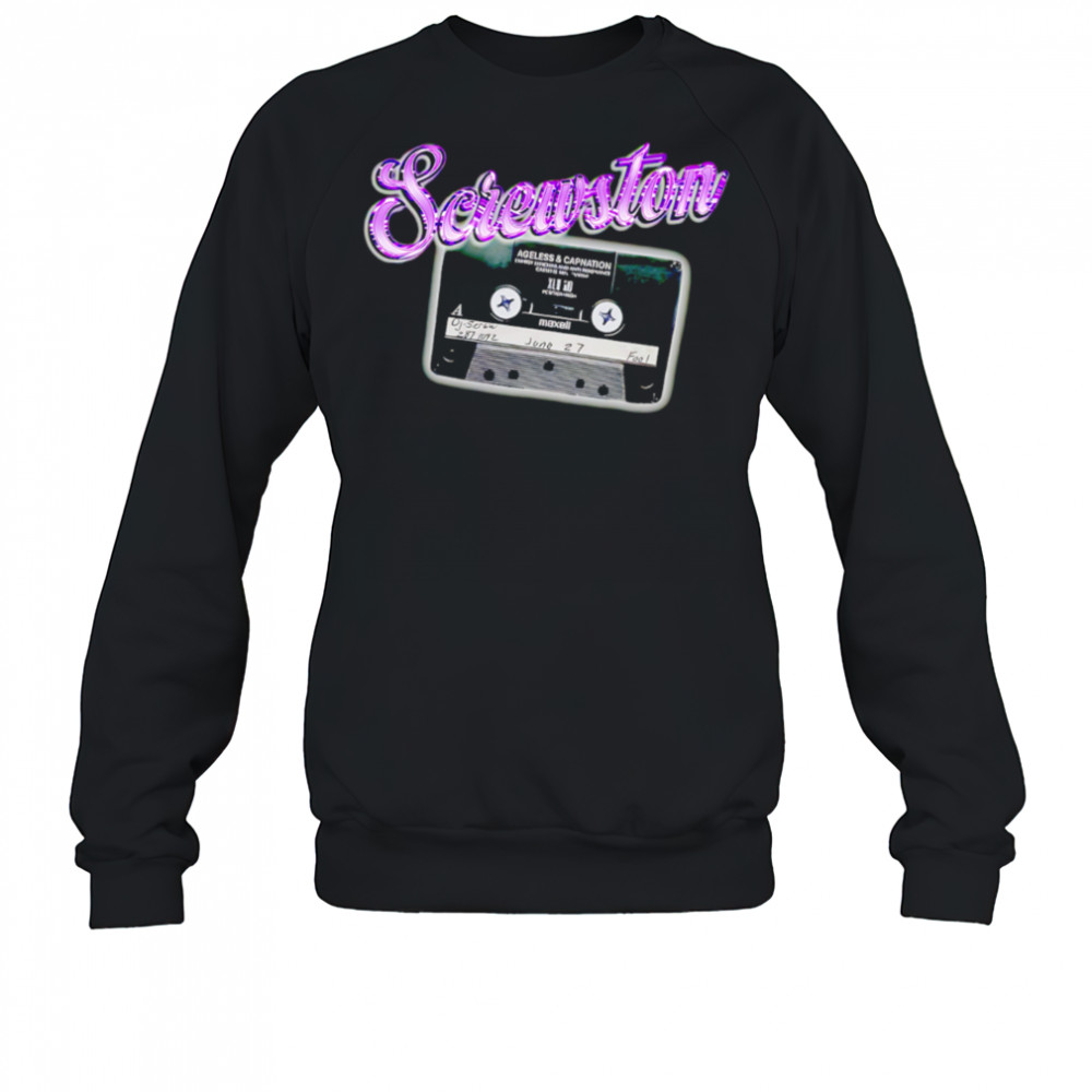 Screwston Dj Screw Ageless and Capnation shirt Sweatshirt