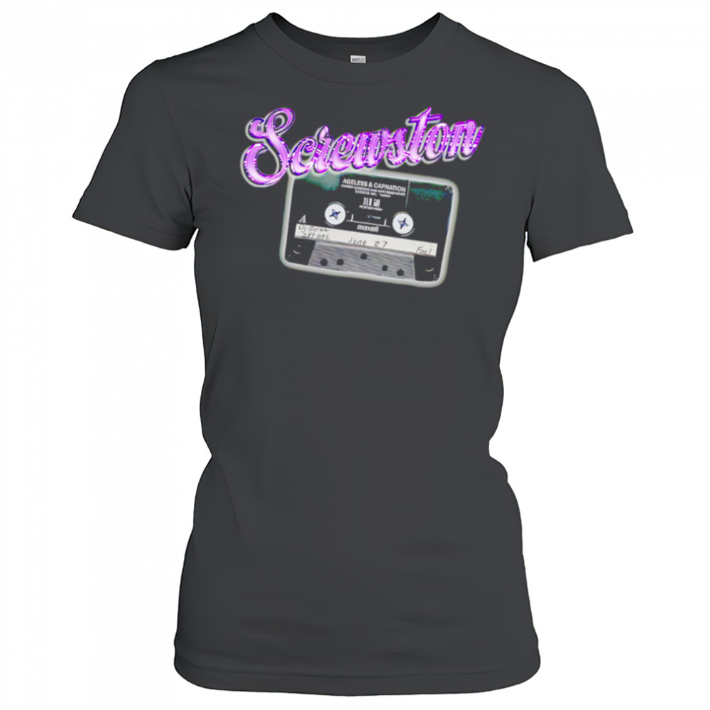 Screwston Dj Screw Ageless and Capnation shirt Women's T-shirt