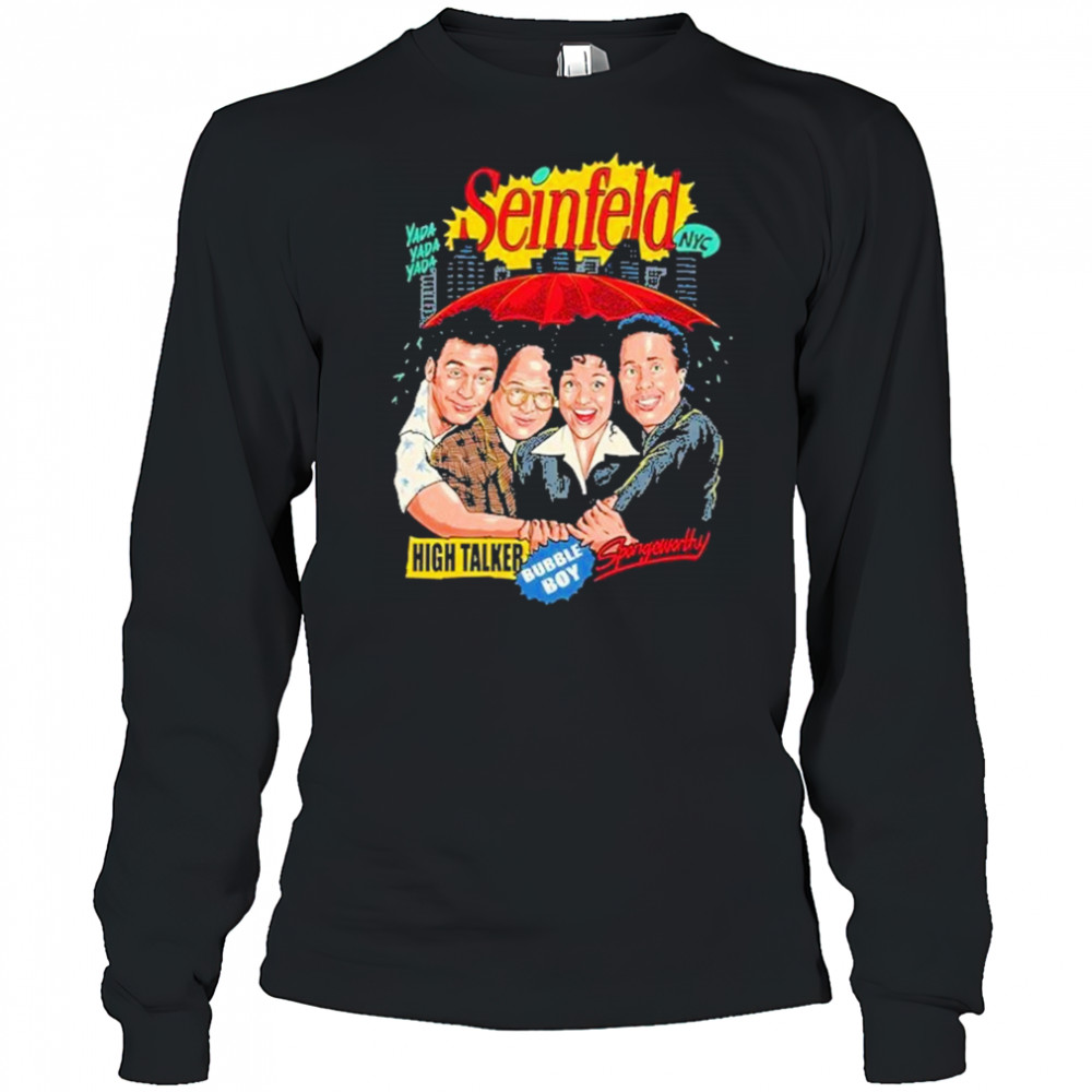 Seinfeld Sf Cast T-Shirt Long Sleeved