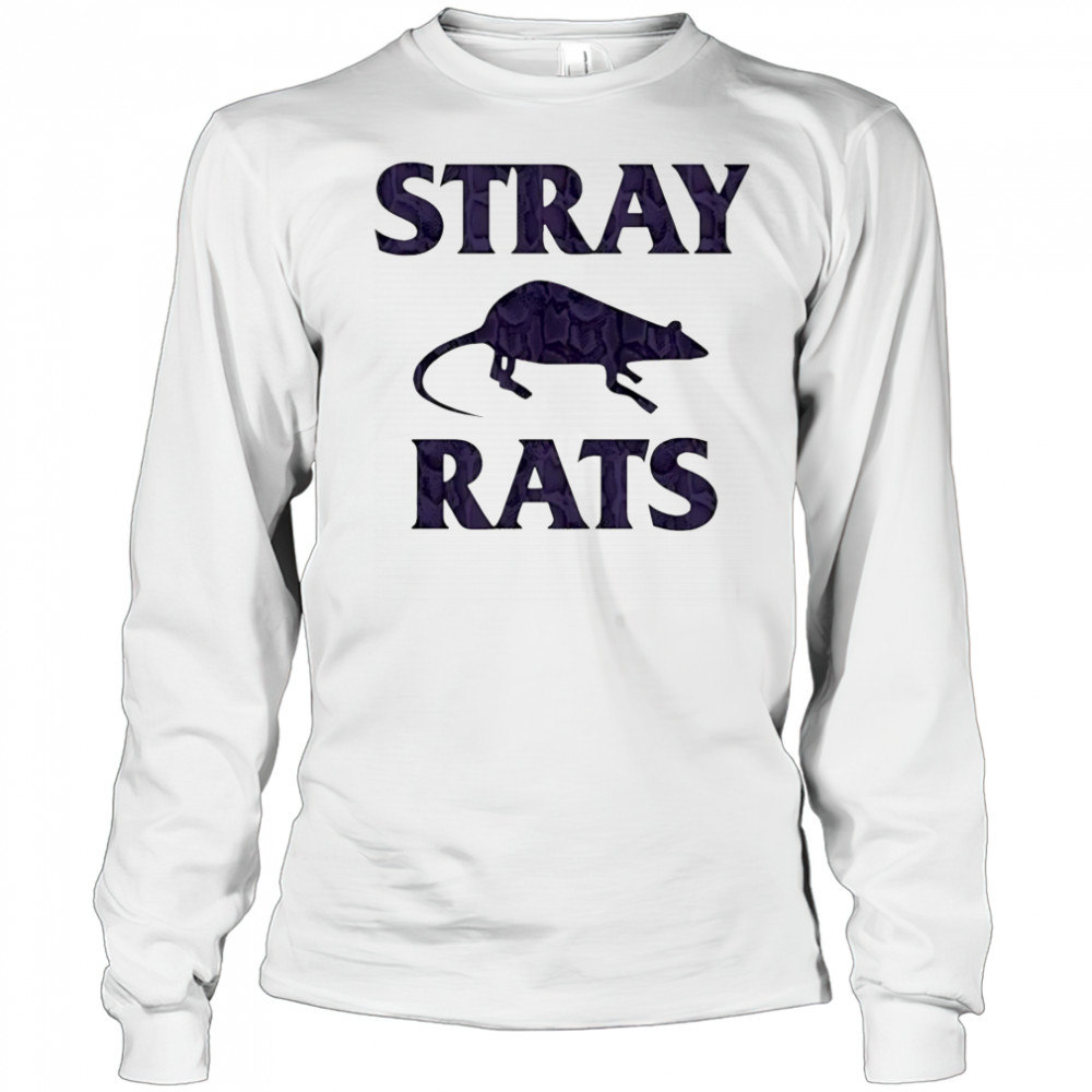 Stray rats snakeskin rodenticide shirt Long Sleeved