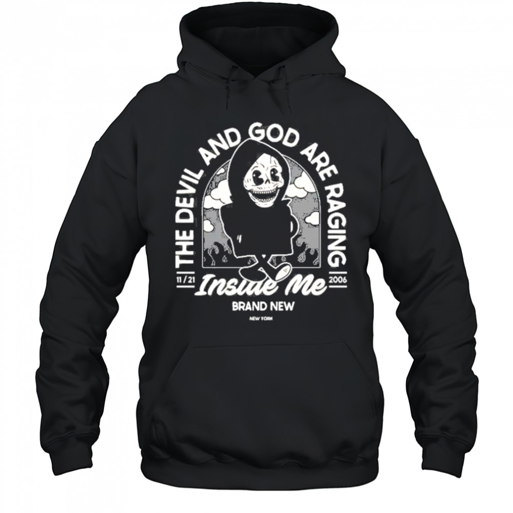 The Devil and God Cartoon T-Shirt Hoodie