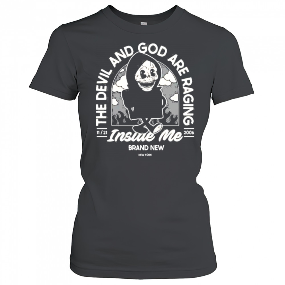 The Devil and God Cartoon T-Shirt Women's T-shirt