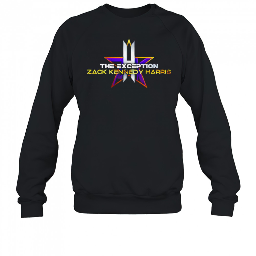 The Exceptional Zack Kennedy Harris Professional Wrestler Logo T-Shirt Sweatshirt