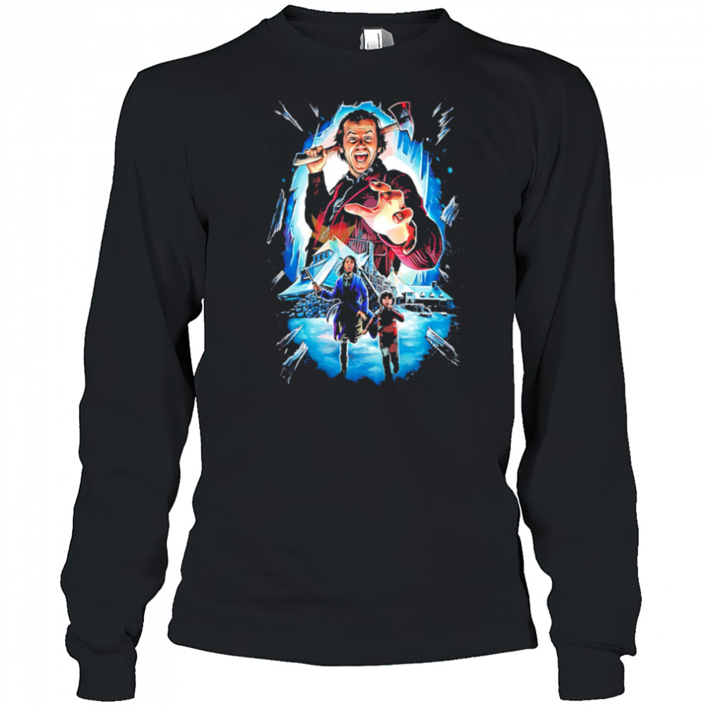 The Shining Horror Retro Movie Poster Art shirt Long Sleeved