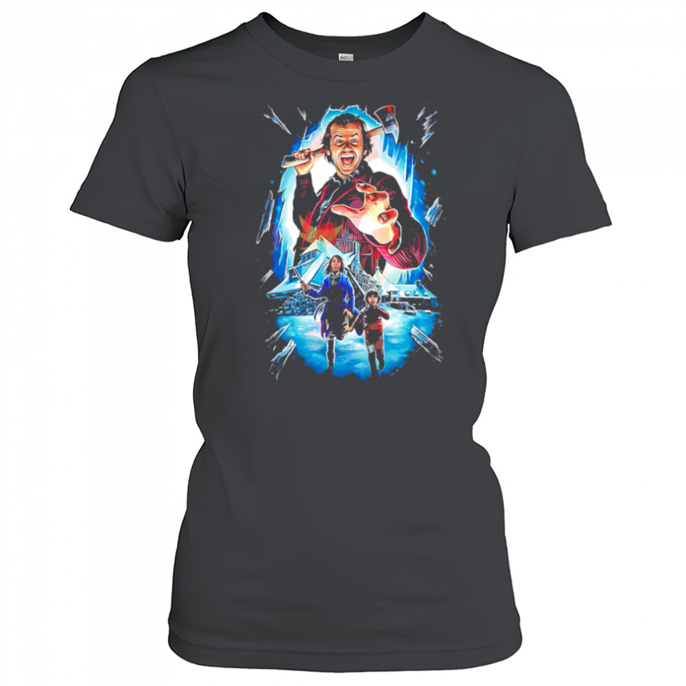 The Shining Horror Retro Movie Poster Art shirt Women's T-shirt