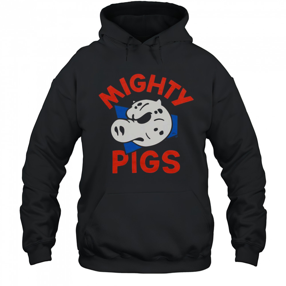 The Simpsons Springfield Mighty Pigs T-Shirt Hoodie