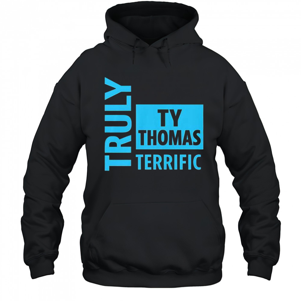 Truly Terrific TY Thomas Text T-Shirt Hoodie