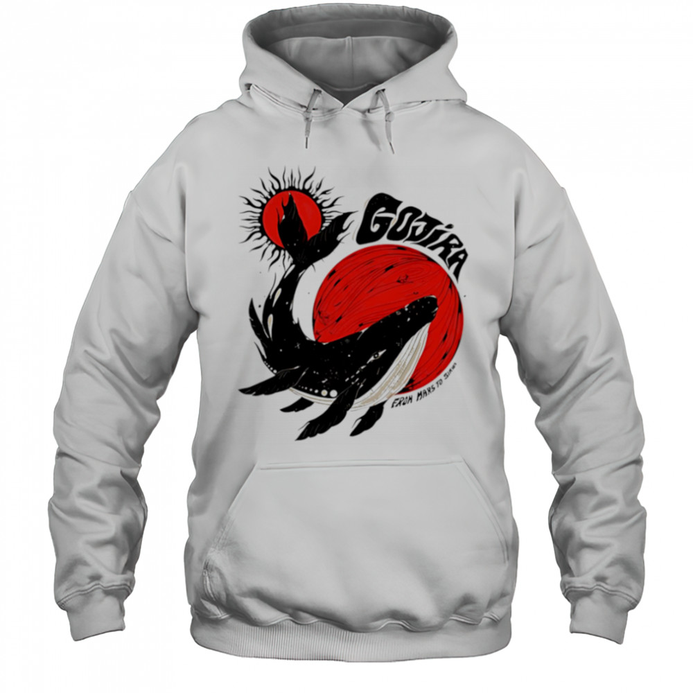 Whale moon sun shirt Hoodie