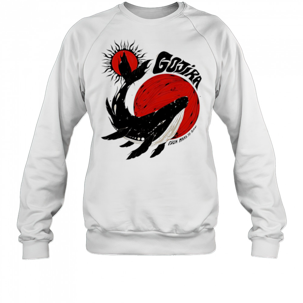 Whale moon sun shirt Sweatshirt