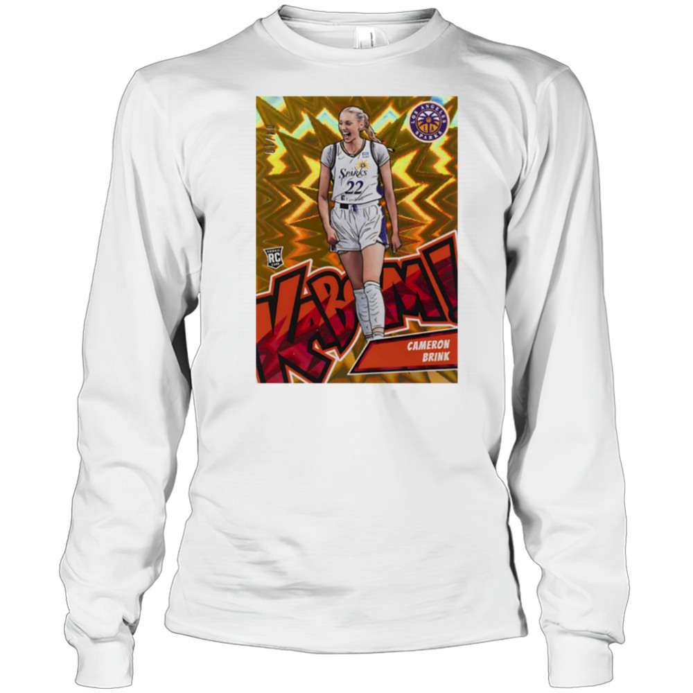 WNBA Los Angeles Sparks Cameron Brink Kaboom shirt Long Sleeved