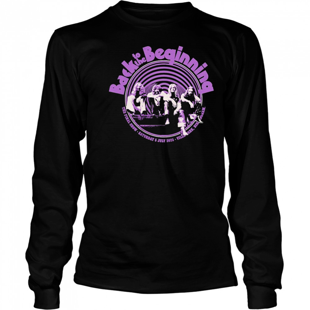 Back To The Beginning Event 2025 T-Shirt Long Sleeved