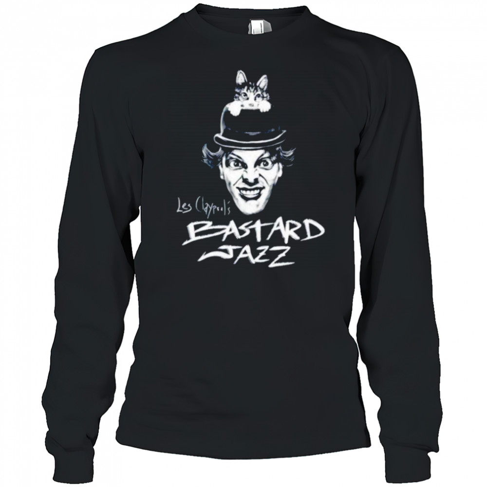 Bastard Jazz BJ cat shirt Long Sleeved