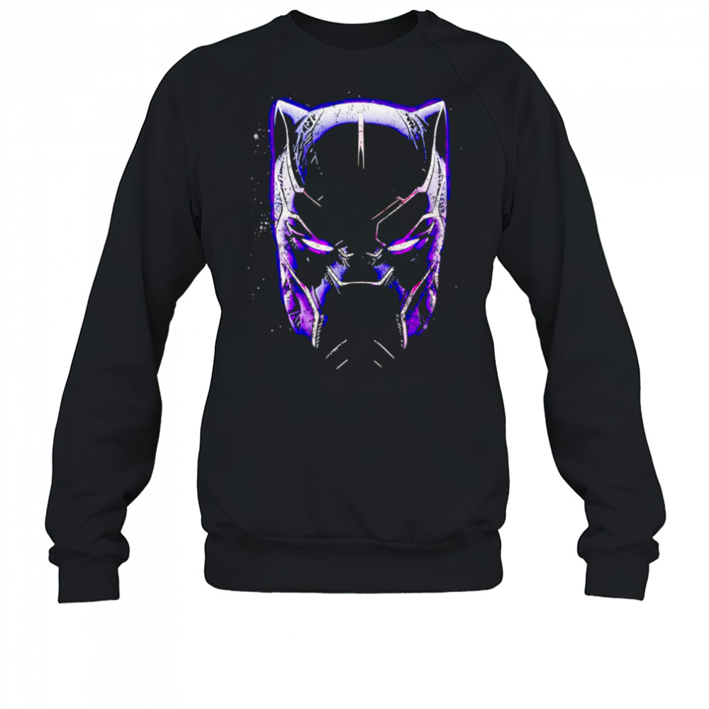 Black Panther mask Marvel shirt Sweatshirt