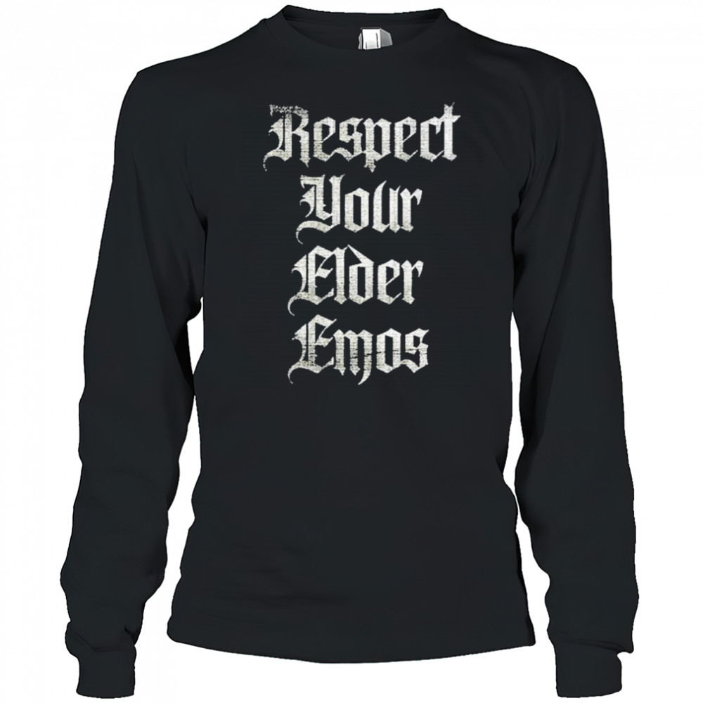 Blackcraft Cult Respect Your Elder Emos T-Shirt Long Sleeved