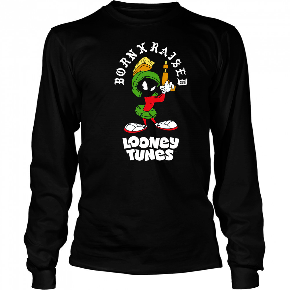 BORN X RAISED LOONEY TUNES Marvin the Martian Shirt Long Sleeved