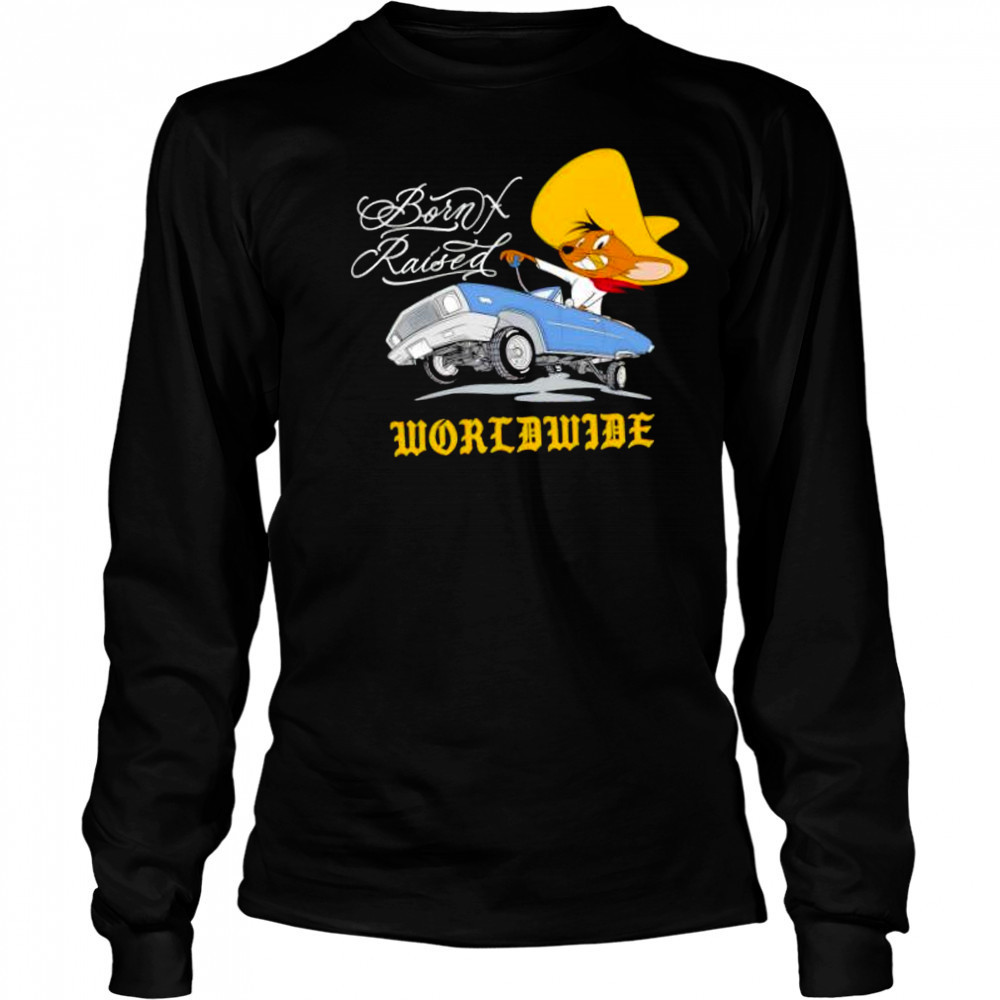 Born X Raised Worldwide Graphic Shirt Long Sleeved
