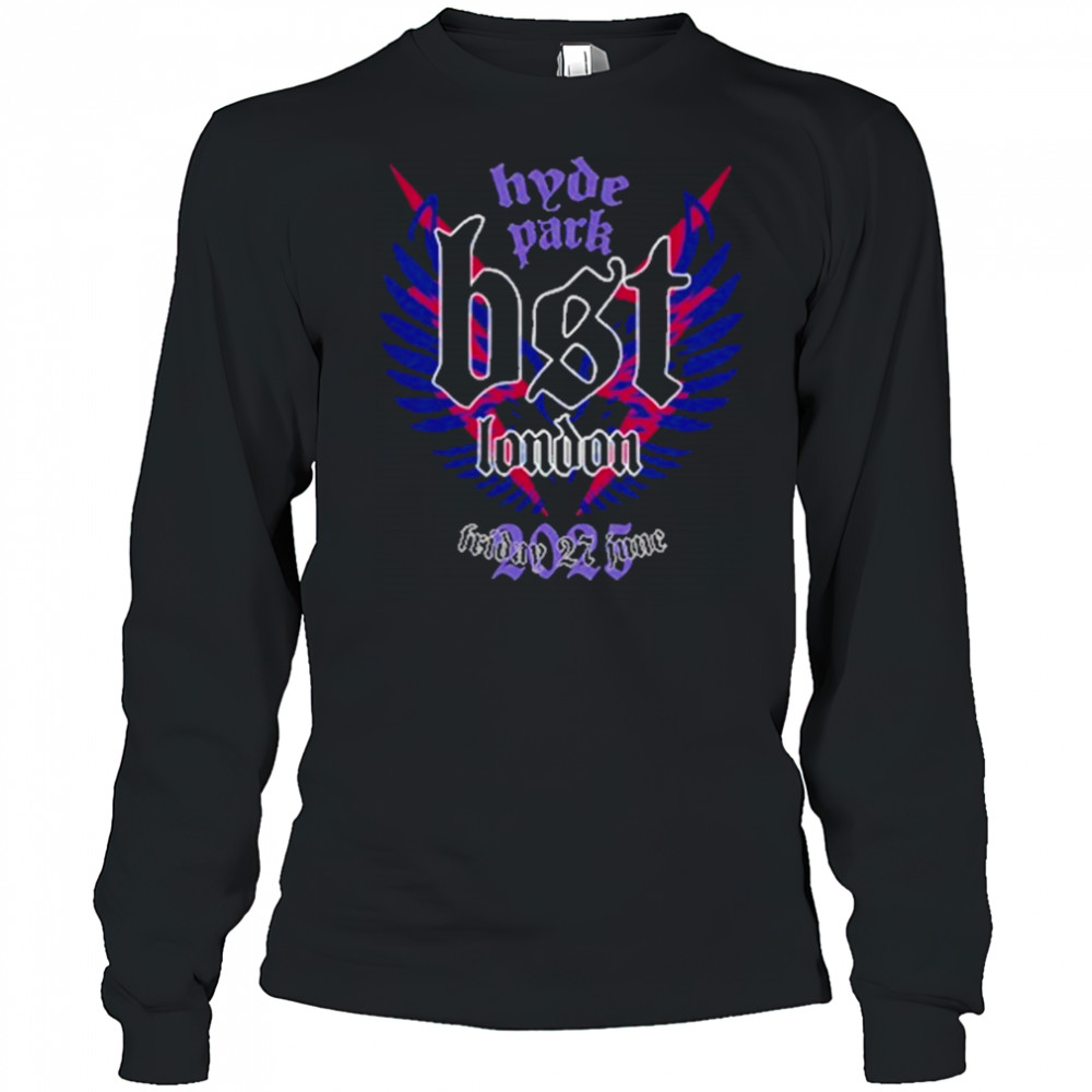 BST Hyde Park Olivia Rodrigo 2025 Event T-Shirt Long Sleeved