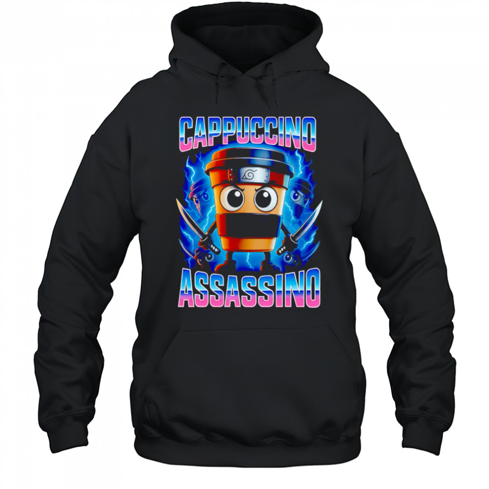 Cappuccino Assassino ninja shirt Hoodie