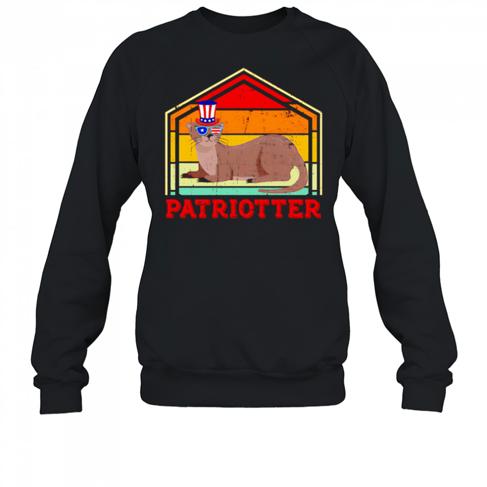 Cat patroitter vintage shirt Sweatshirt
