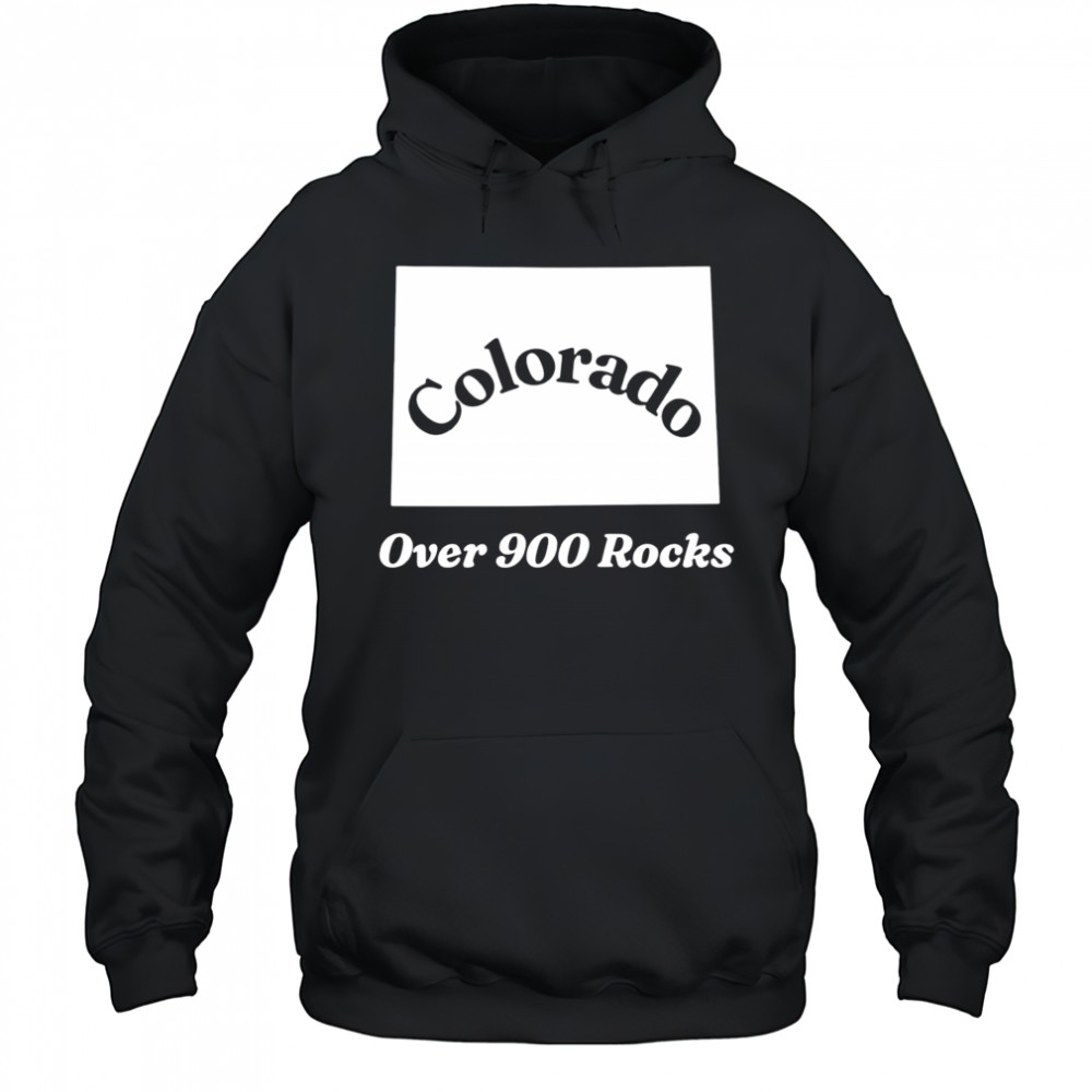 Colorado Over 900 Rocks shirt Hoodie