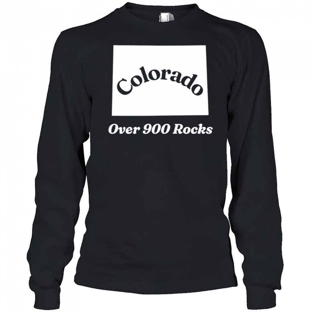 Colorado Over 900 Rocks shirt Long Sleeved