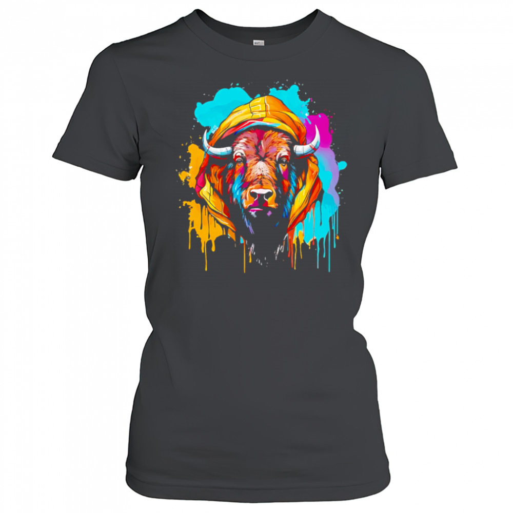 Cool Bison Buffalo Graphic shirt Women's T-shirt