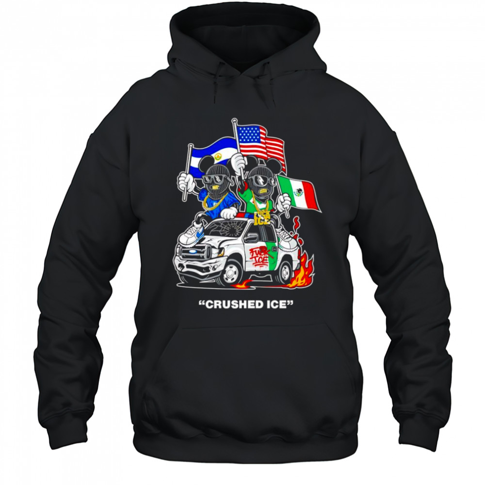 Crushed ice shirt Hoodie